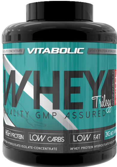 New Whey Trilogy Triple Ciocolata, 2kg, Vitabolic