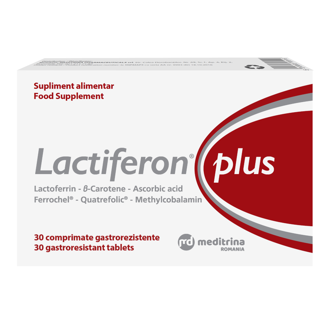 Lactiferon Plus, 30 comprimate, Meditrina Pharmaceuticals