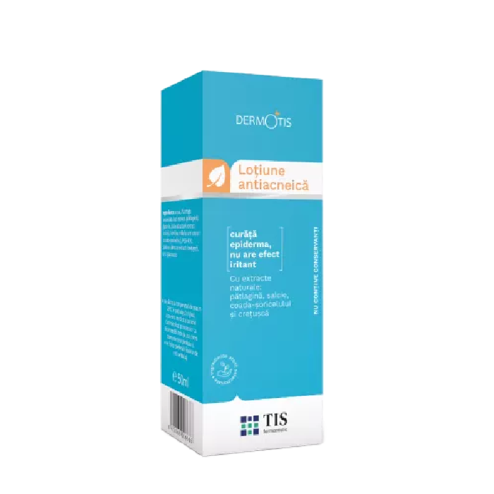 Lotiune antiacneica, DermoTis, 50ml, Tis Farmaceutic