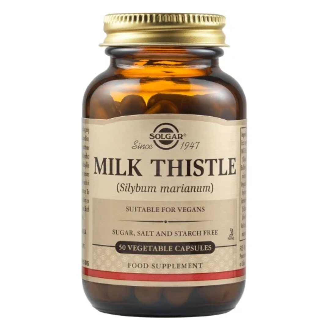 Silimarina Milk Thistle, 50 capsule, Solgar