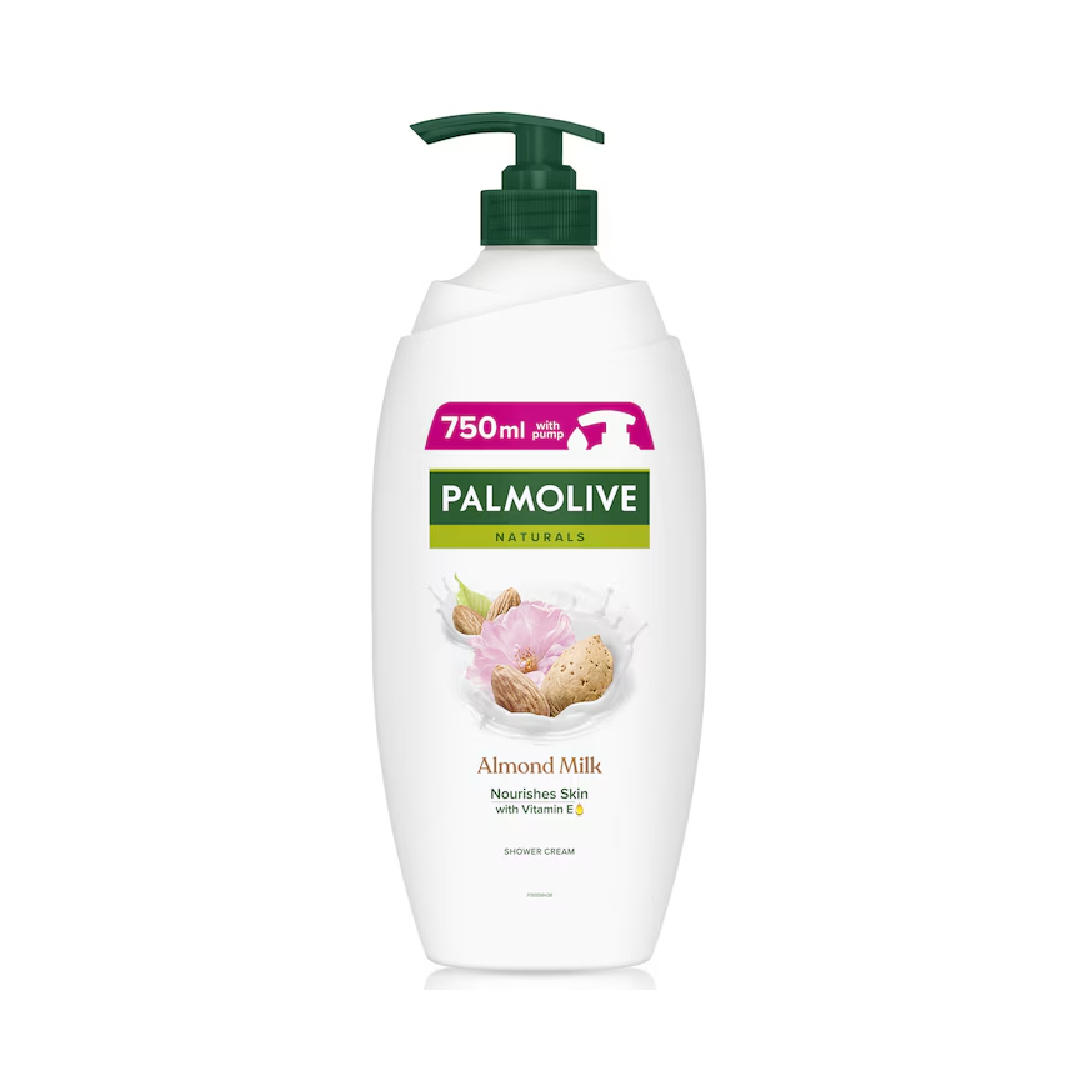 Gel de dus cu pompita Naturals Almond & Milk, 750ml, Palmolive