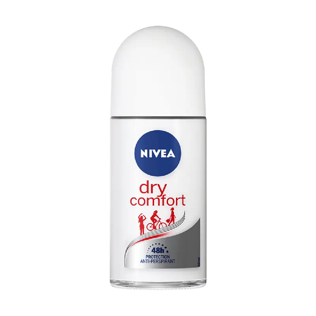 Deodorant roll-on pentru femei Dry Comfort, 50ml, Nivea