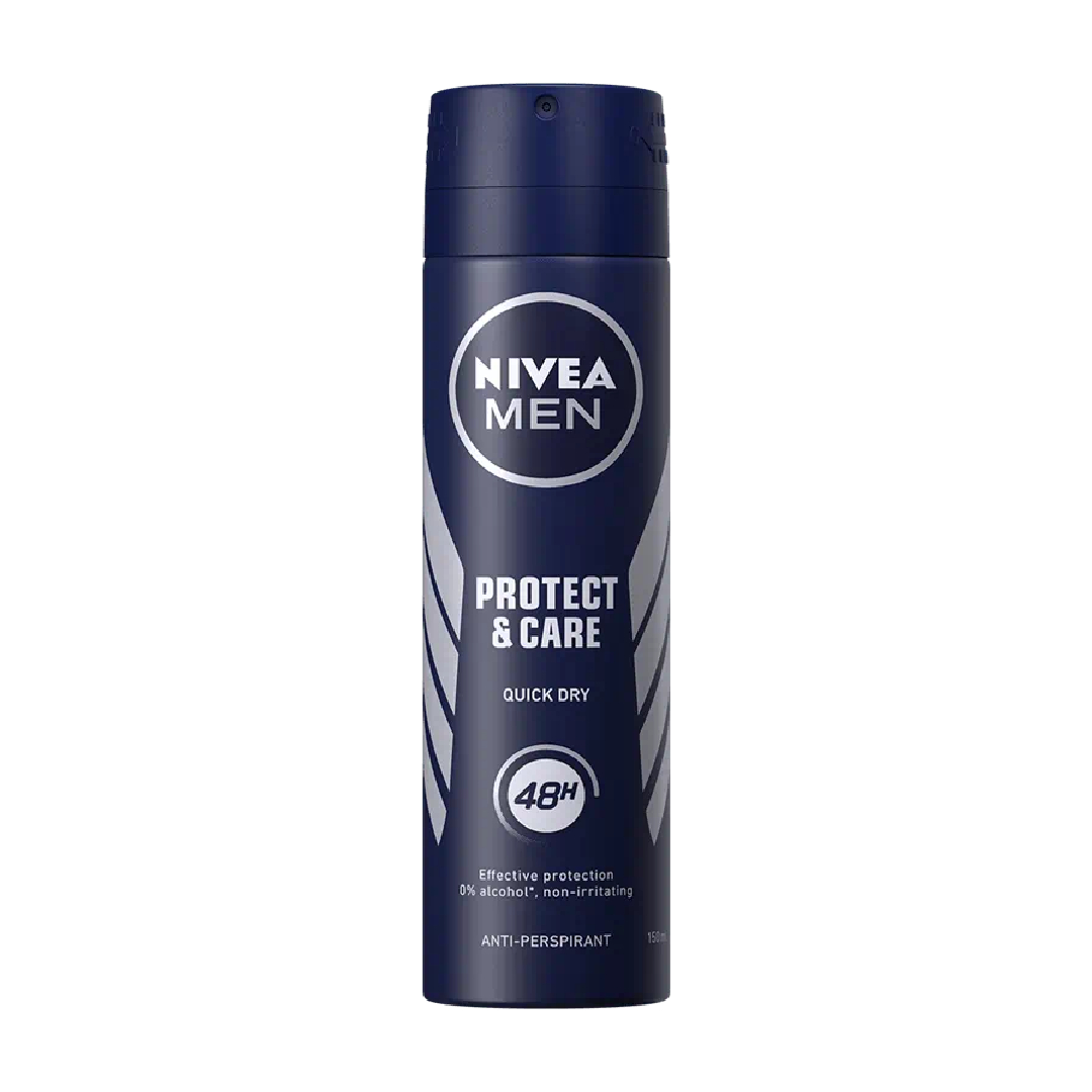 Deodorant spray pentru barbati Protect & Care, 150ml, Nivea