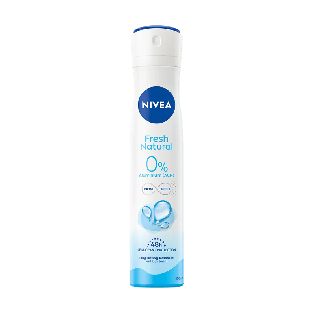 Deodorant spray pentru femei Fresh Natural, 200ml, Nivea