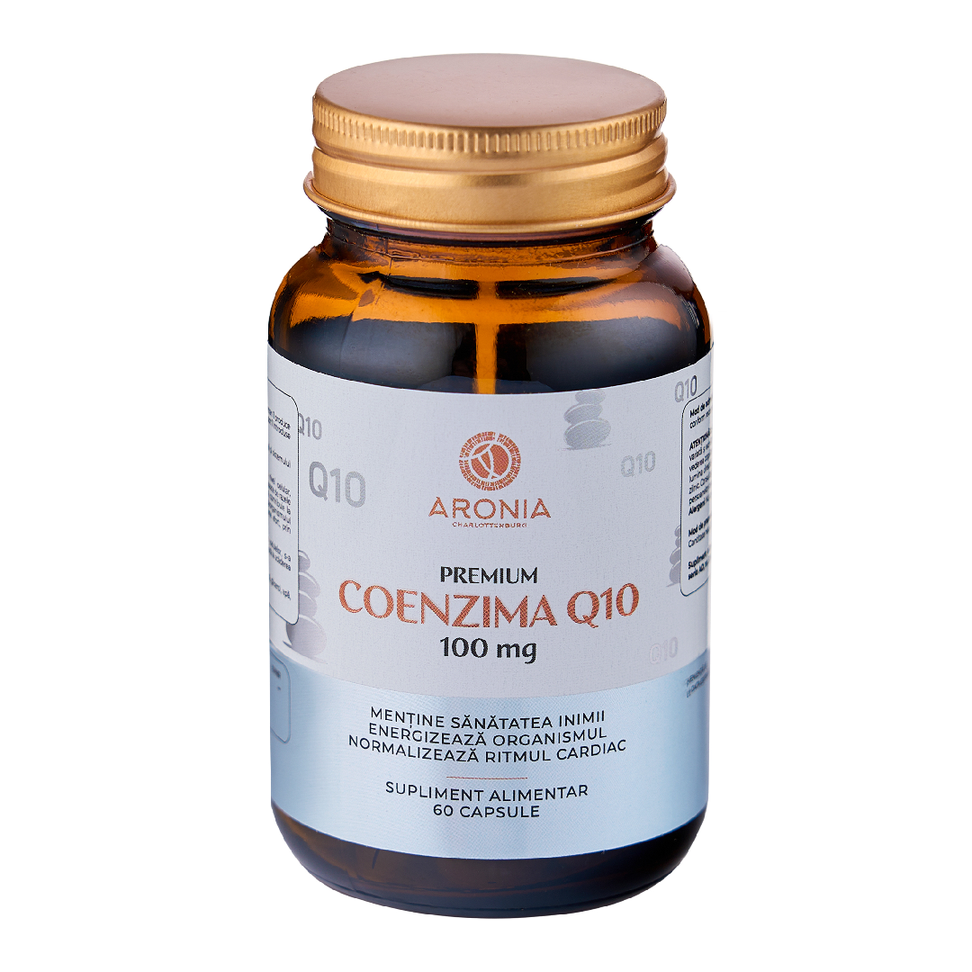 Premium Coenzima Q10, 60 capsule, Aronia Charlottenburg