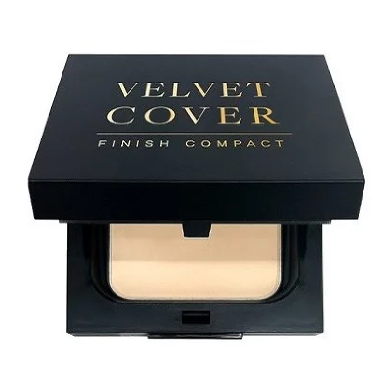 Pudra compacta Velvet Cover Finish Compact, Light Beige nr.21, 14 g, Dr Hedison