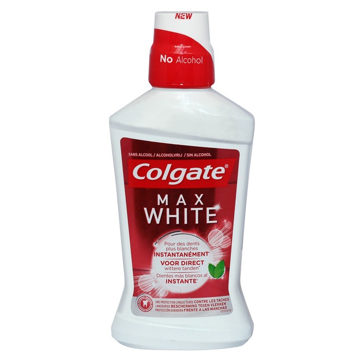 Apa de gura Max White, 500ml, Colgate