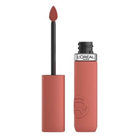 Ruj lichid mat rezistent la transfer Infaillible Matte Resistance 630 Rose Heat, 5ml, L'Oreal Paris