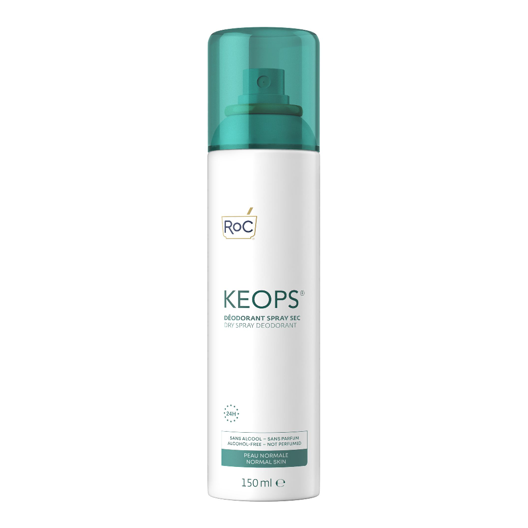 Deodorant spray uscat, Keops, 150 ml, RoC Skincare