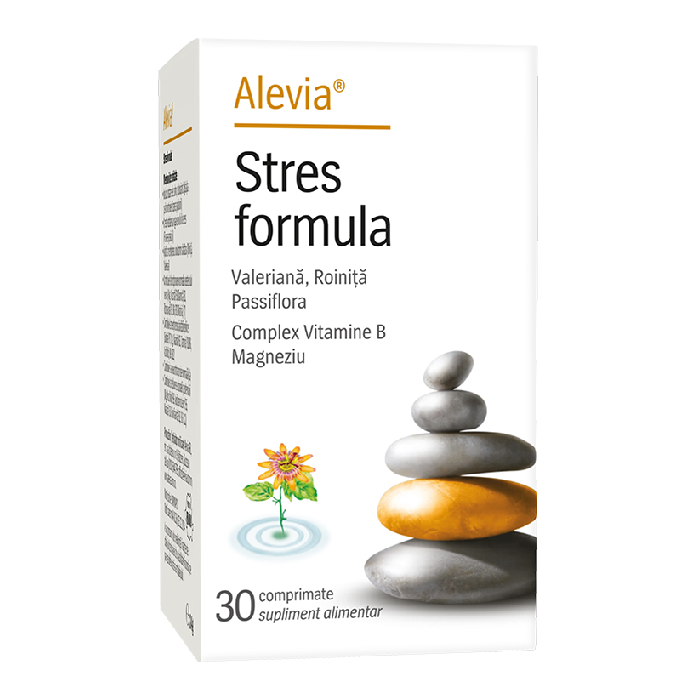 Stres formula, 30 comprimate, Alevia