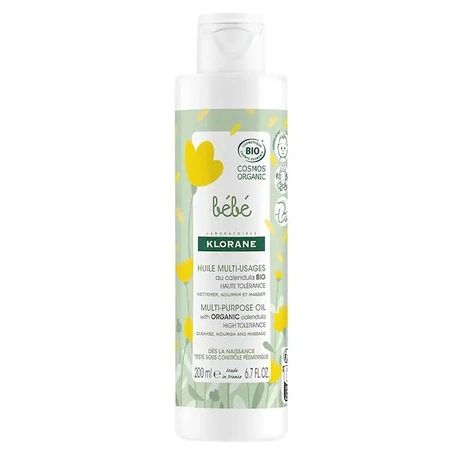 Ulei multifunctional bio, 200ml, Klorane Bebe