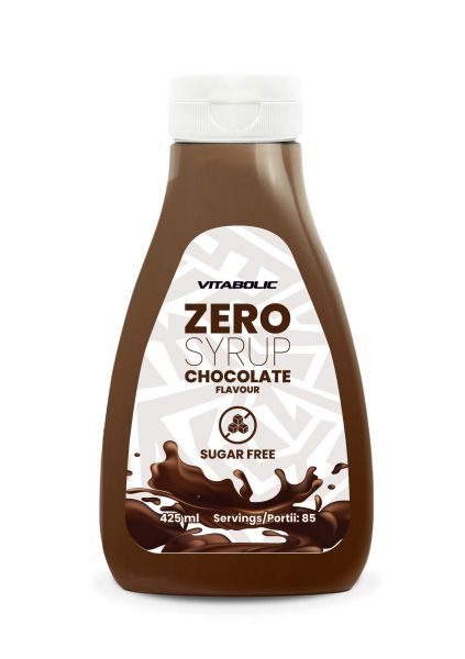 Zero Syrup cu aroma de ciocolata, 425ml, Vitabolic