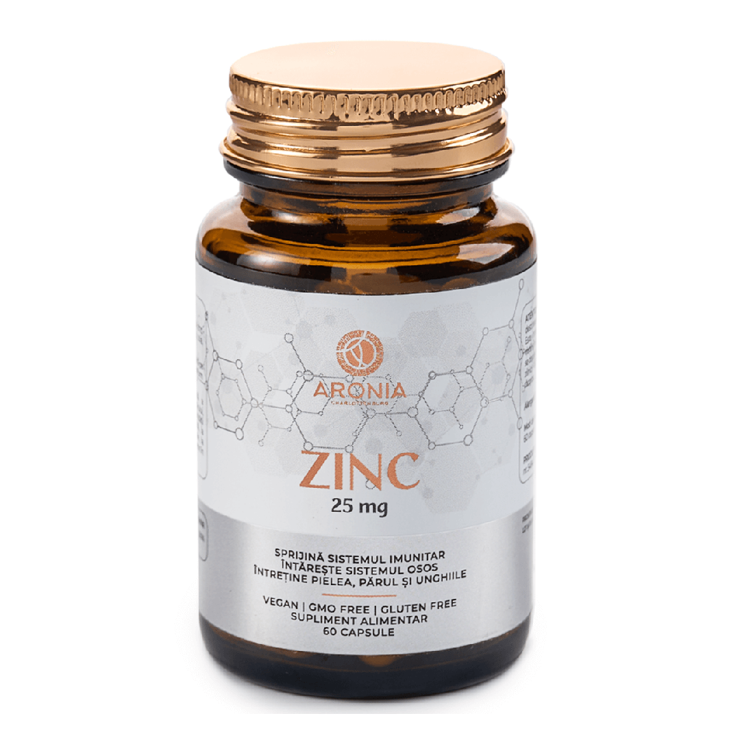 Zinc, 25mg, 60 tablete, Aronia Charlottenburg