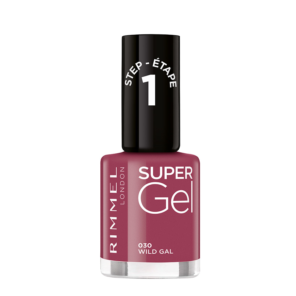 Lac de unghii Super Gel 030 Wild Gal, 12ml, Rimmel London