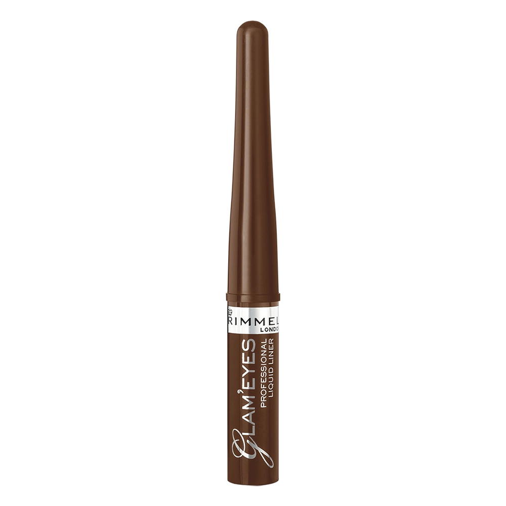 Tus de ochi lichid Glam'Eyes Professional 002 Brown Velvet, 3.5ml, Rimmel London