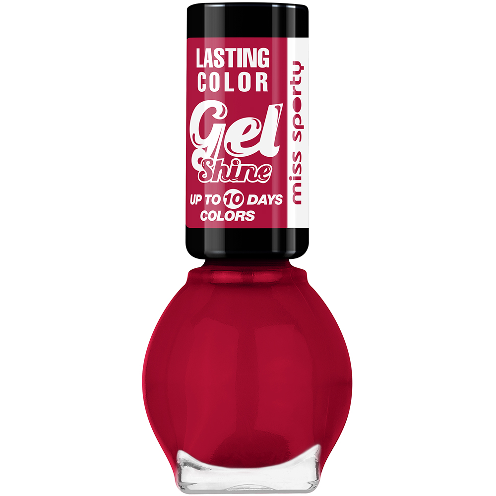 Lac de unghii Lasting Color 150 Red Tango, 7ml, Miss Sporty