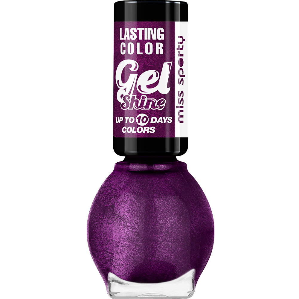 Lac de unghii Lasting Color 568 Catwalk Plum, 7ml, Miss Sporty