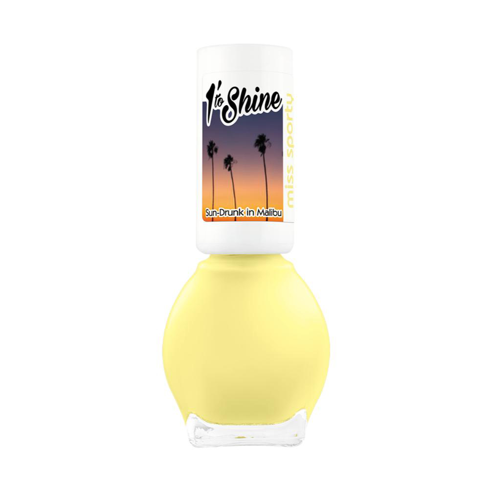 Lac de unghii 1 Minute To Shine 637 Sun-Drunk In Malibu, 7ml, Miss Sporty