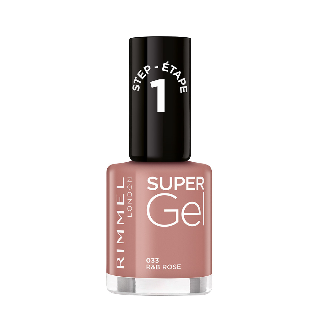 Lac de unghii Super Gel 033 R&B Rose, 12ml, Rimmel London