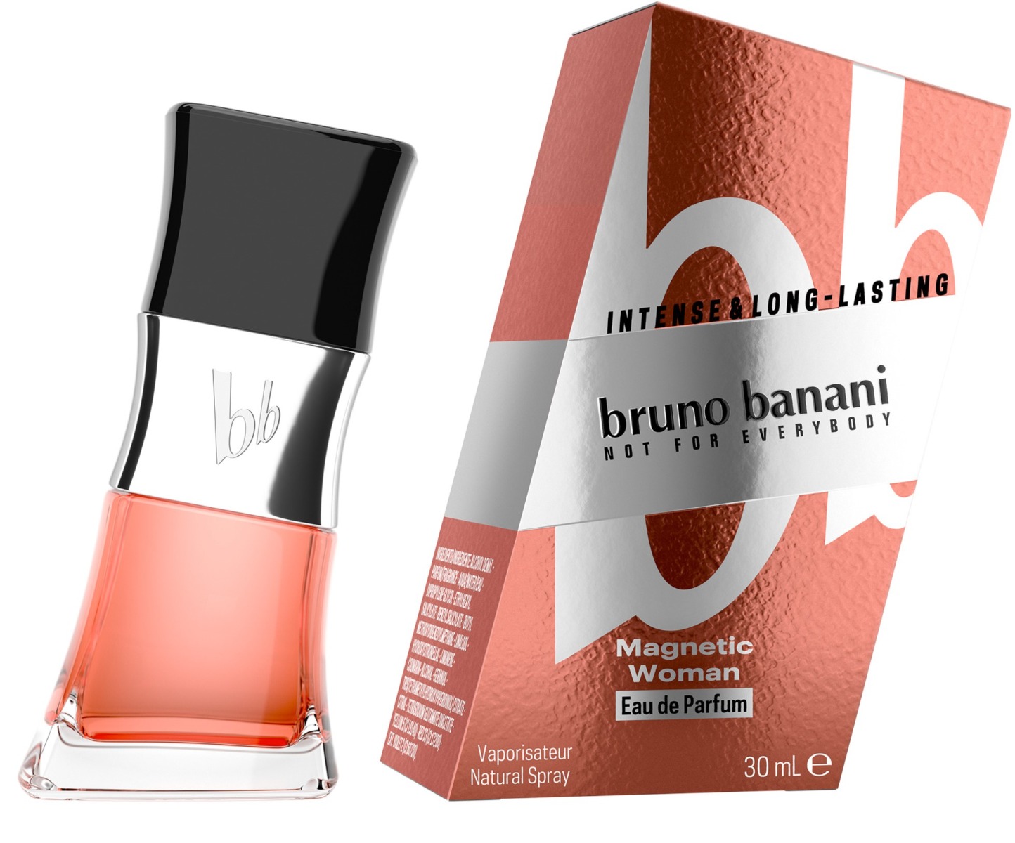 Apa de parfum Magnetic Woman, 30ml, Bruno Banani