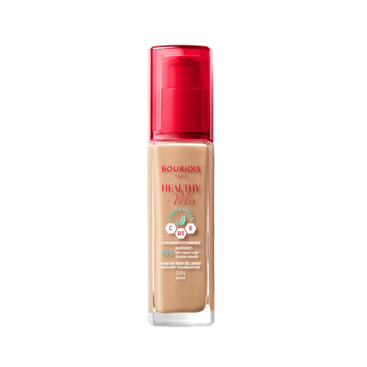 Fond de ten Healthy Mix 54 Beige, 30ml, Bourjois