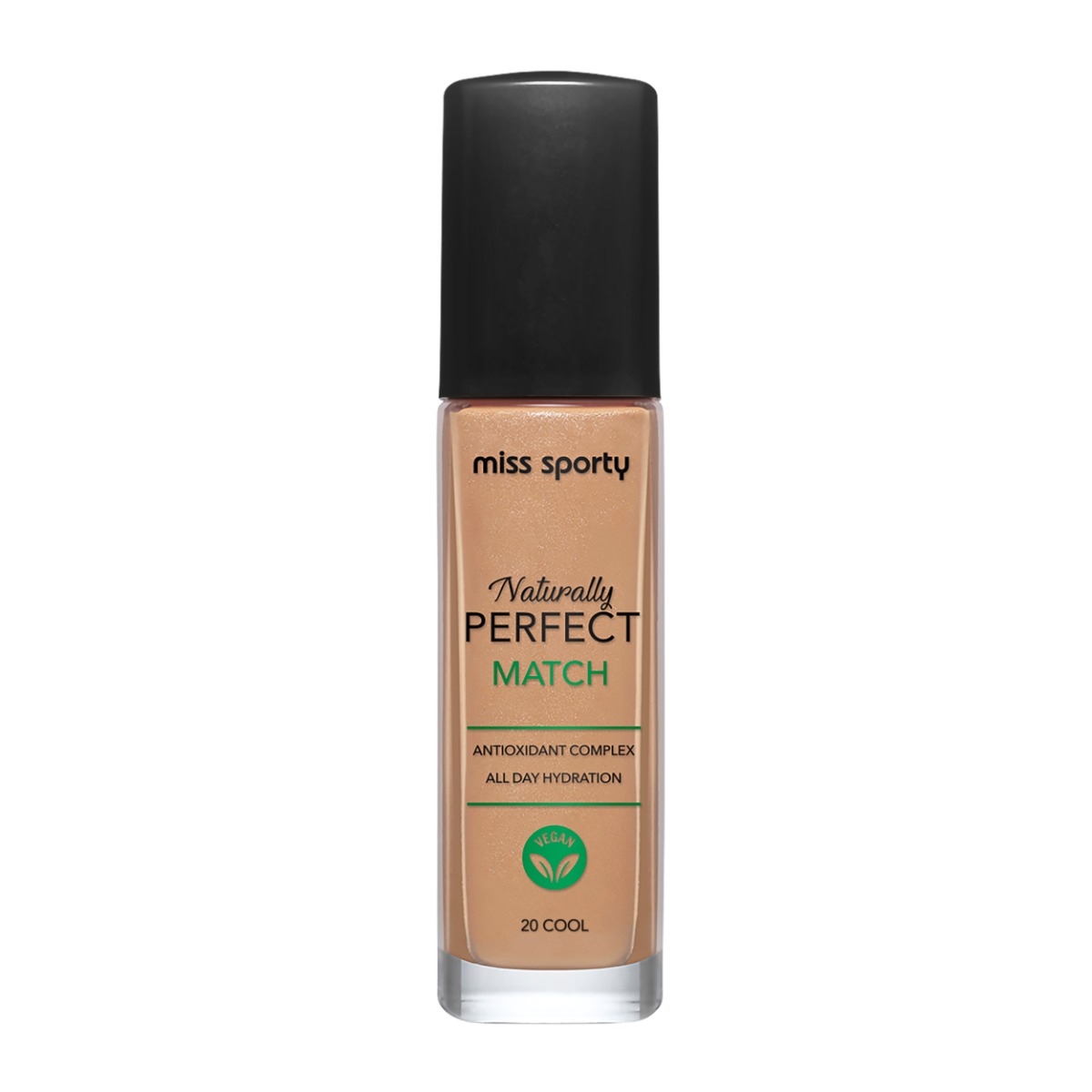 Fond de ten Naturally Perfect Match 20 Cool, 30ml, Miss Sporty