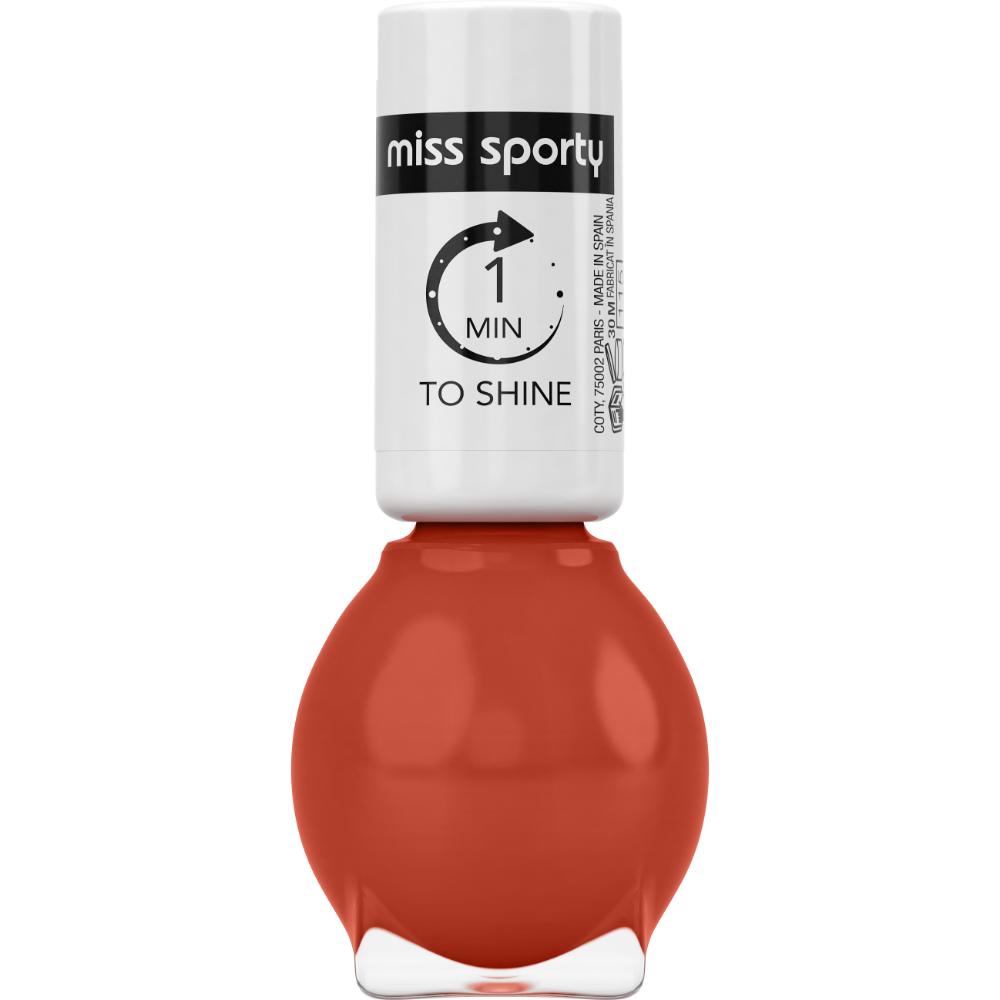 Lac de unghii 1 Minute To Shine 125, 7ml, Miss Sporty