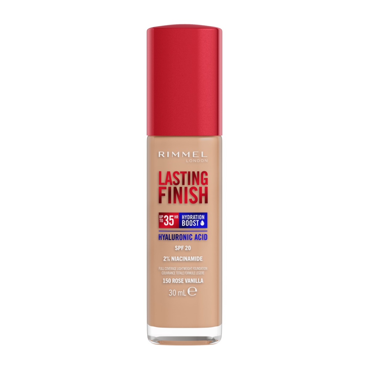 Fond de ten Lasting Finish 35H 150 Rose Vanilla, 30ml, Rimmel London