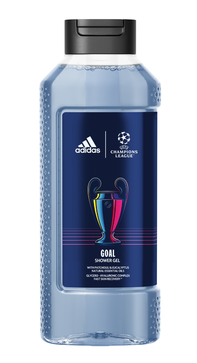 Gel de dus pentru barbati UEFA Goal Edition, 400ml, Adidas