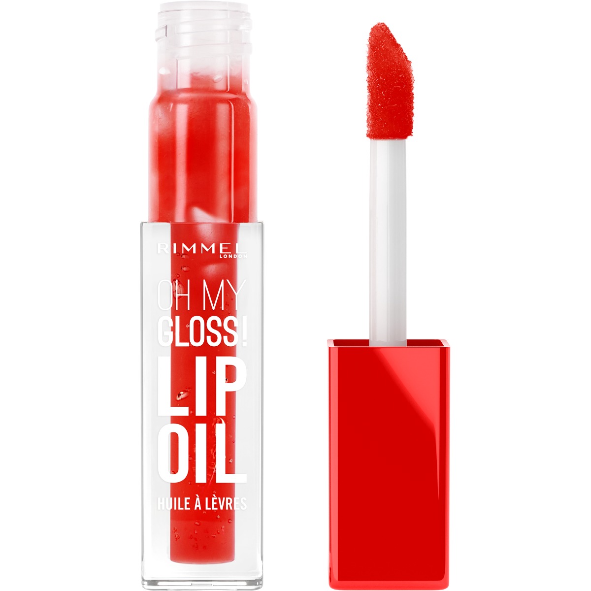 Ulei de buze Oh My Gloss 004 Vivid Red, 4.5ml, Rimmel London