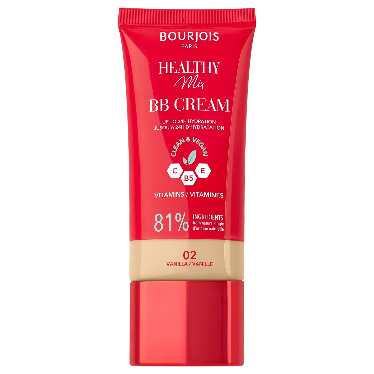 BB Cream Healthy Mix 02 Vanilla, 30ml, Bourjois