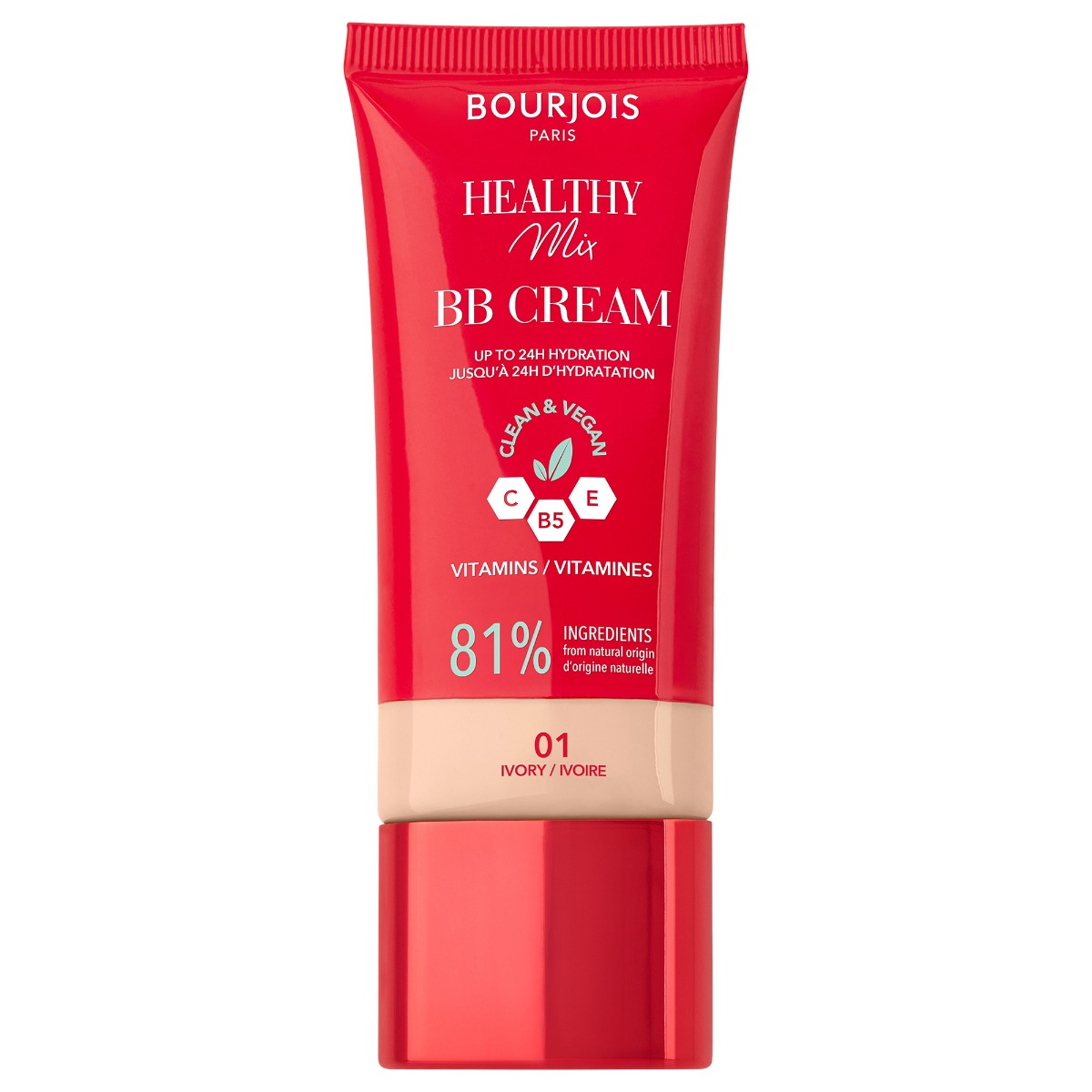 BB Cream Healthy Mix 01 Ivory, 30ml, Bourjois