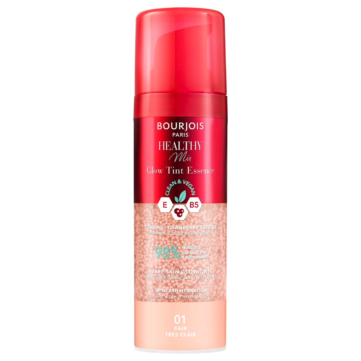 Crema coloranta Healthy Mix Glow Tint Essence 01 Fair, 30ml, Bourjois