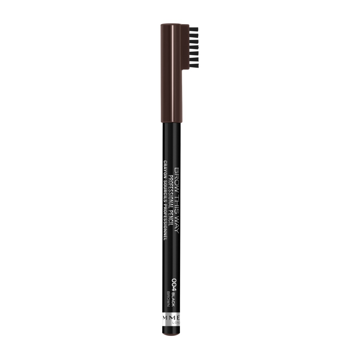 Creion pentru sprancene Professional 004 Black, 1.4g, Rimmel London