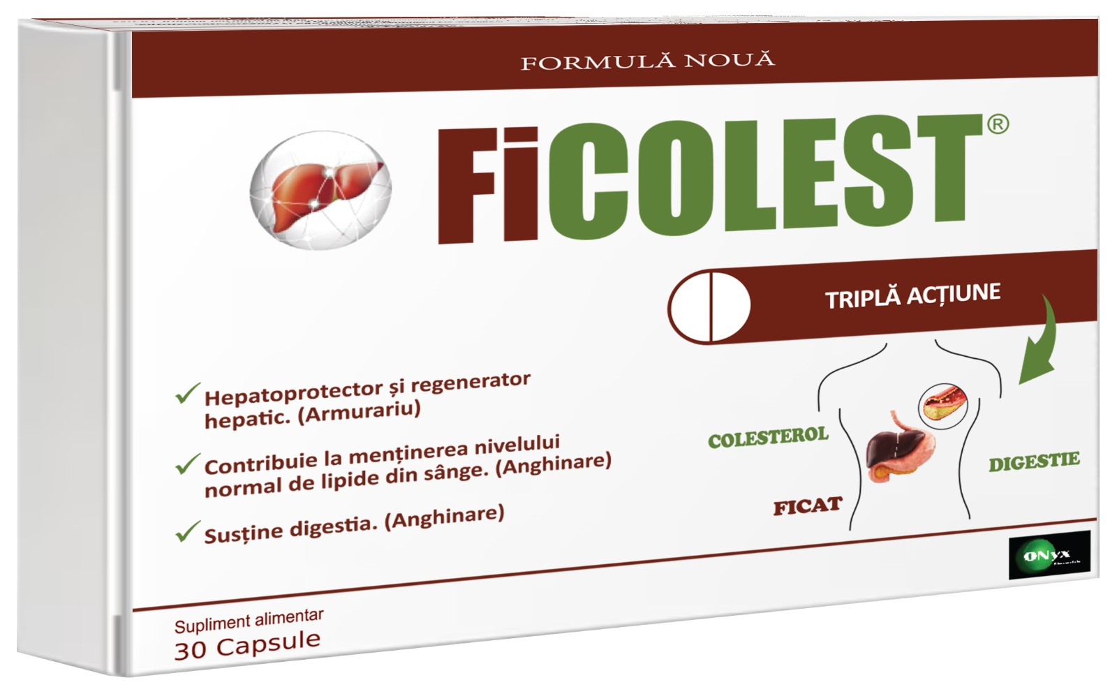 Ficolest, 30 capsule, Laropharm