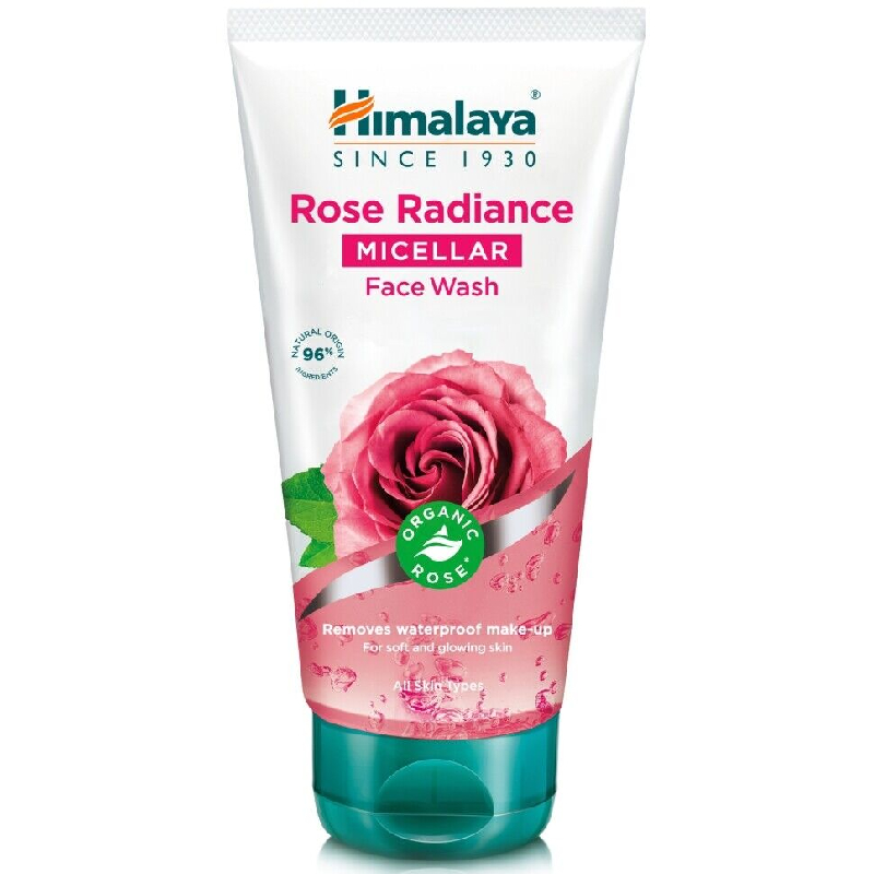 Gel de curatare pentru fata Rose Radiance Micellar, 150ml, Himalaya