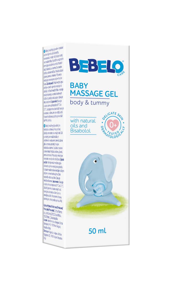 Bebelo Gel de masaj pentru bebelusi, 50ml