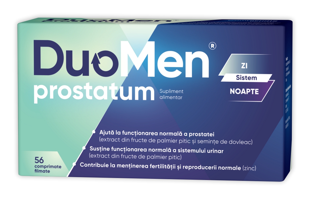 DuoMen Prostatum, 56 comprimate filmate, Zdrovit