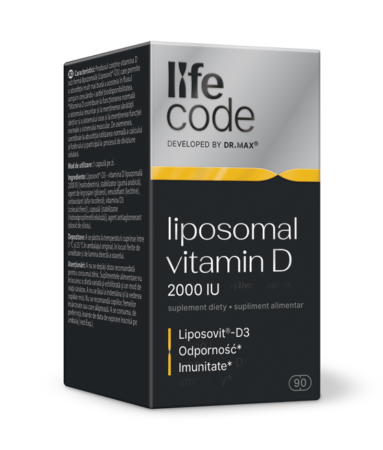 LifeCode developed by Dr. Max® Liposomal Vitamin D, 90 capsule