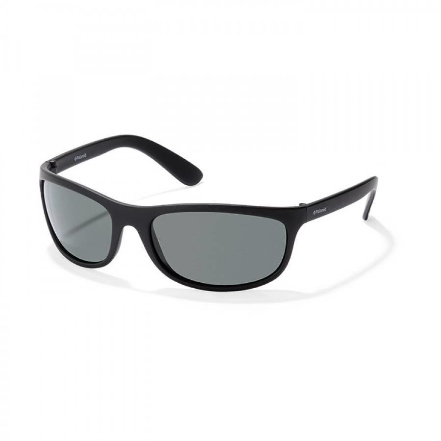 Ochelari de soare unisex Polaroid P7334C 9CA Black Rubber Polarizati