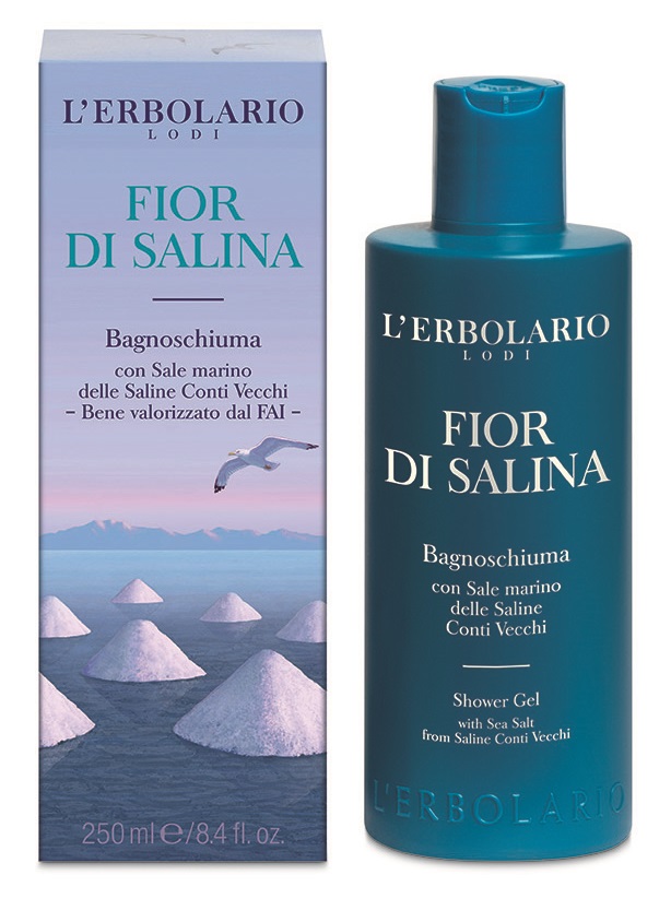 L'Erbolario Gel de dus Fiori Di Salina, 250ml