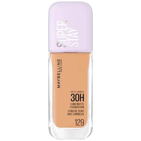 Fond de ten SuperStay 30H Lumi Matte 129, 35ml, Maybelline