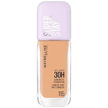 Fond de ten SuperStay 30H Lumi Matte 115, 35ml, Maybelline