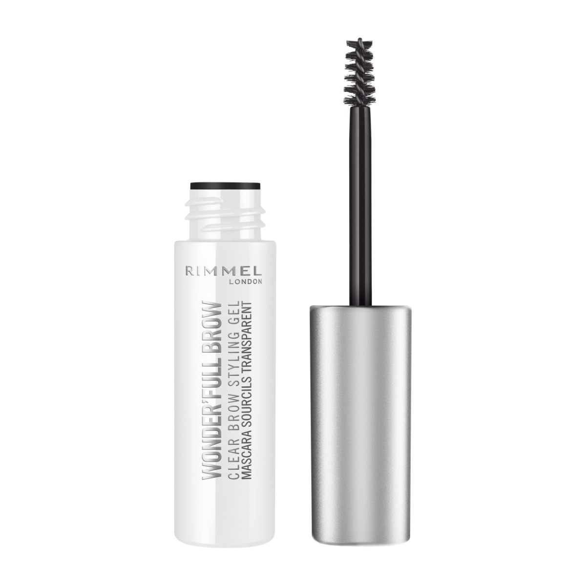 Mascara de sprancene Wonder'full Brow Gel 001 Clear, 12.1g, Rimmel London