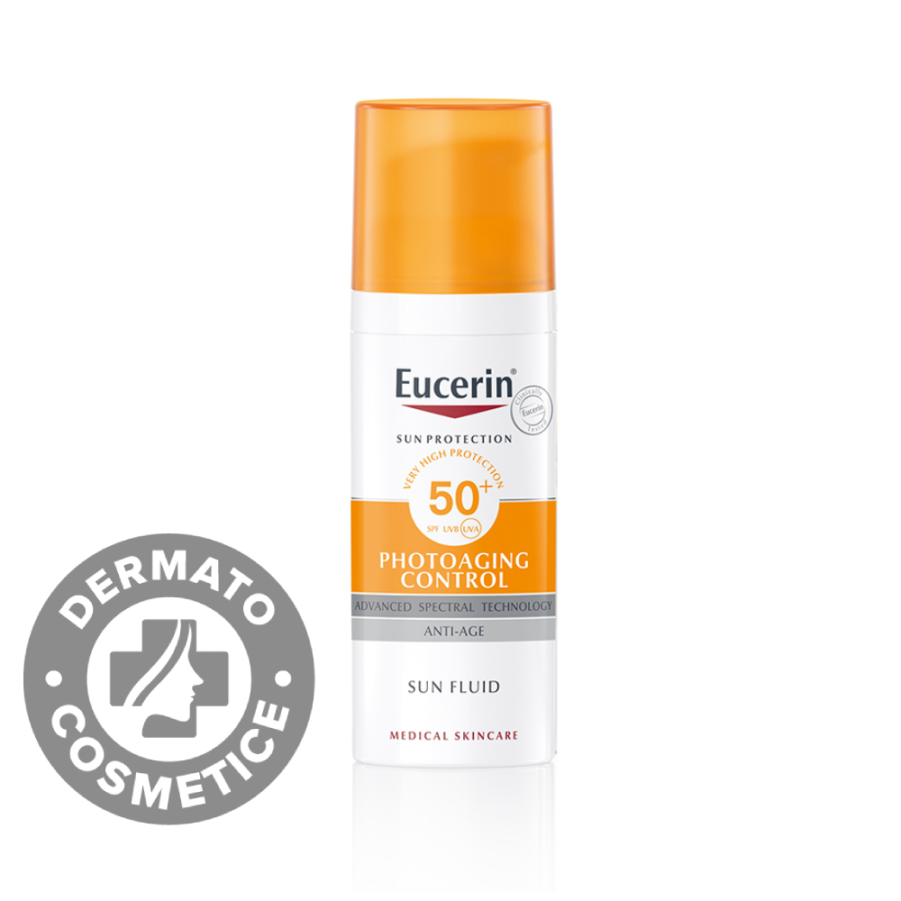 Fluid cu SPF50+ Photoaging Control, 50ml, Eucerin