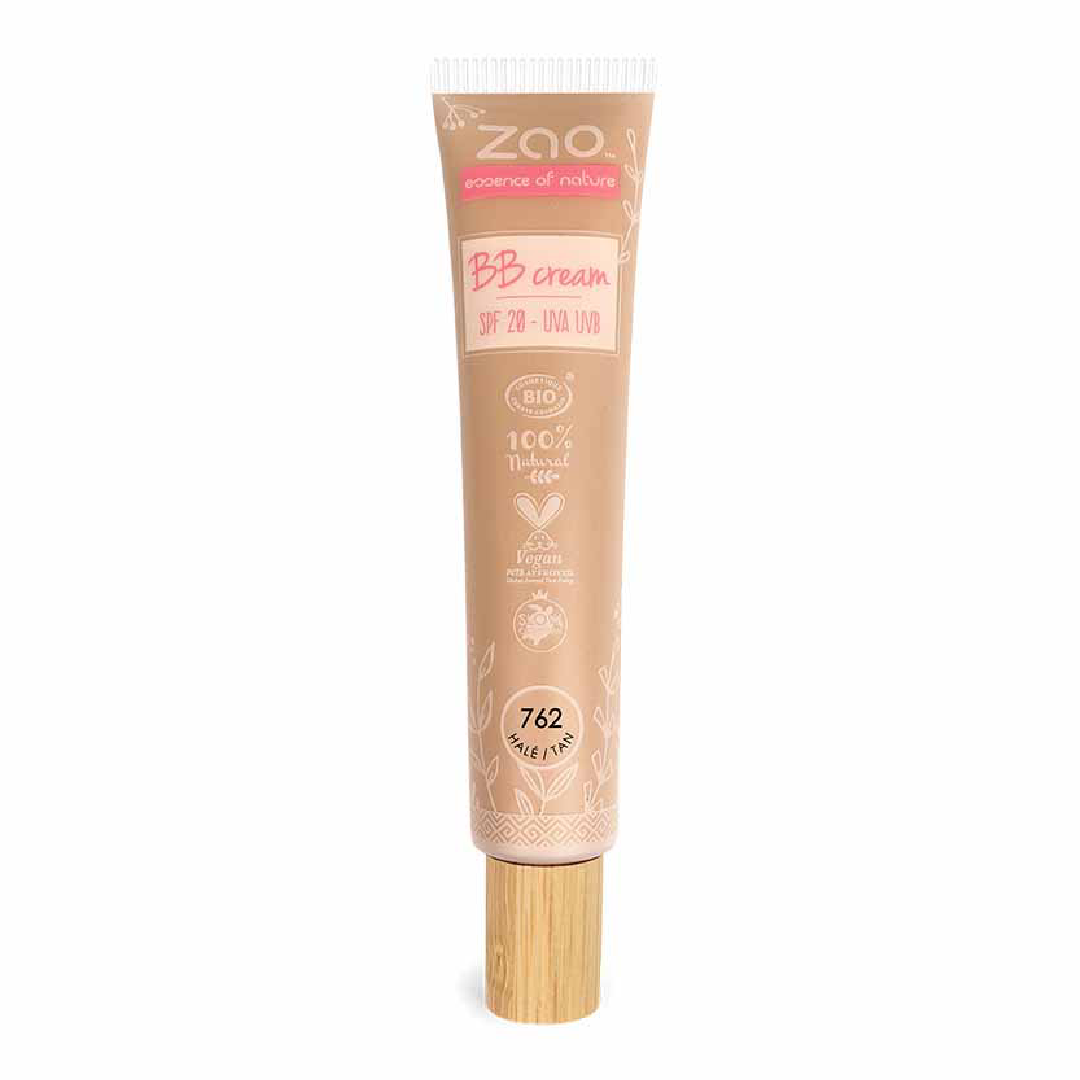 BB cream, SPF20, 762 Tan, Zao