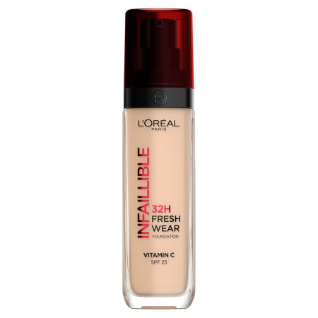 Fond de ten rezistent la transfer cu SPF 25 Nuanta 132 Infaillible 32H Fresh Wear, 30 ml, L'Oreal Paris