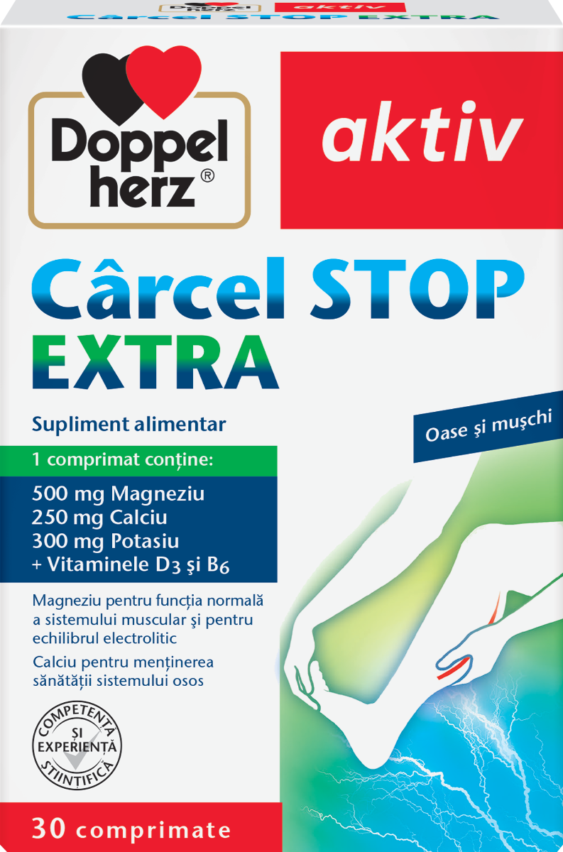 Carcel Stop Extra Aktiv, 30 comprimate, Doppelherz