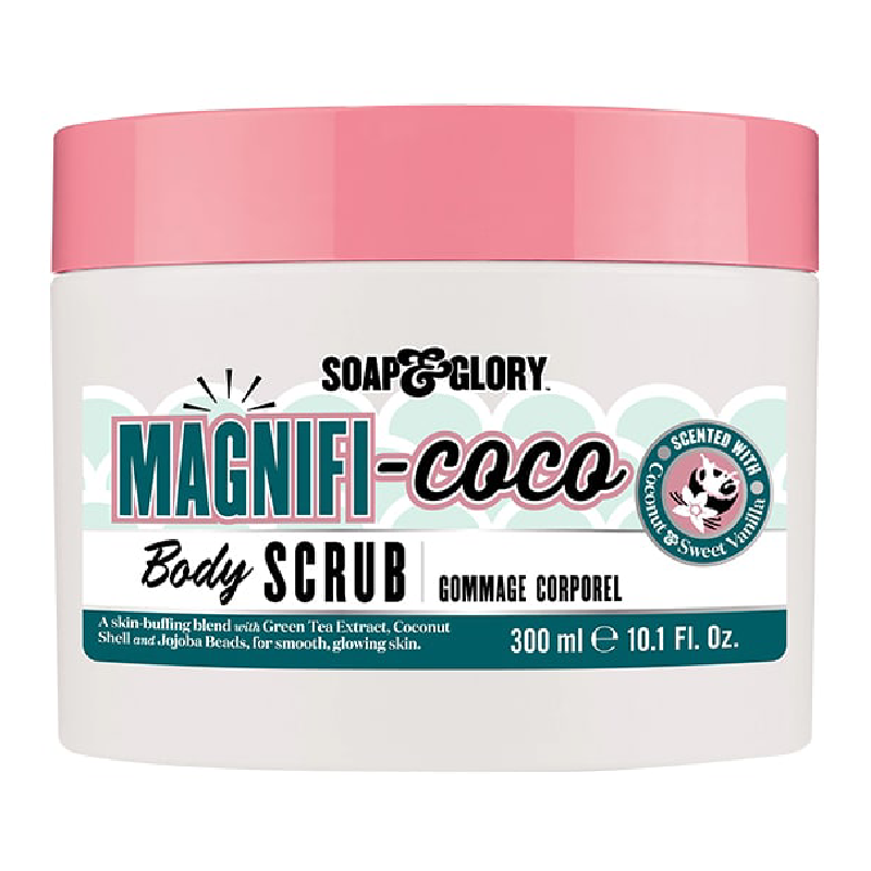 Exfoliant cocos si vanilie MagnifiCoco, 300ml, Soap&Glory