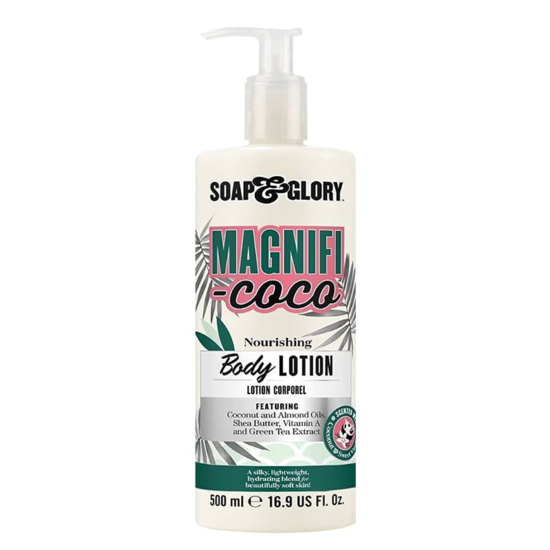 Lotiune de corp MagnifiCoco Coconut&Sweet Vanilla, 500ml, Soap&Glory